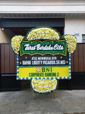 Papan Bunga Duka di 11 Ilir