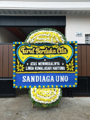 Papan Bunga Duka di 11 Ilir